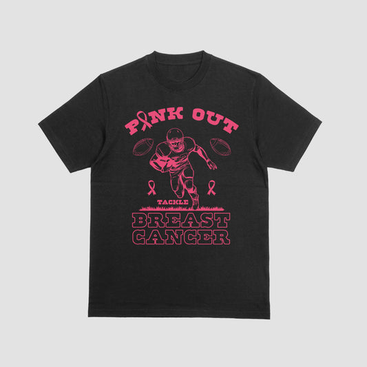 Pink Out Breast Cancer Tee Design