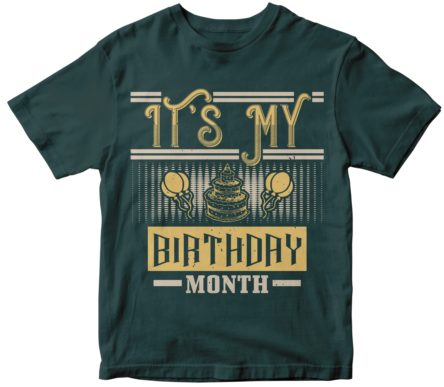 My birthday month tee Mr Perfecto Brand