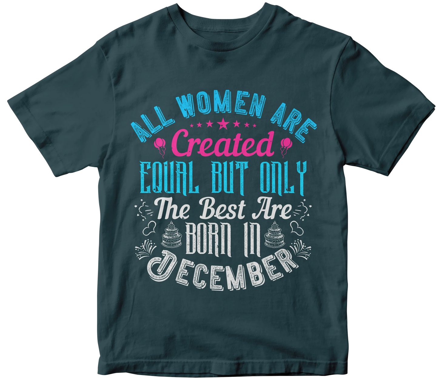 Only the best are born in December tee Mr Perfecto Brand