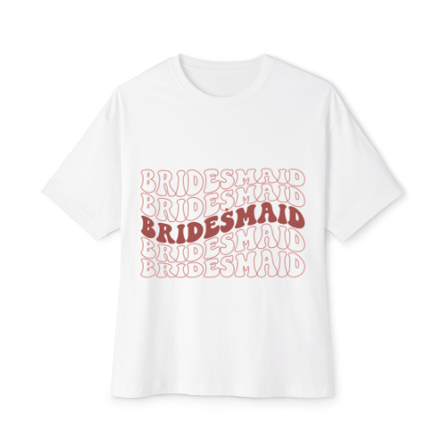 Bridesmaid Tee Design