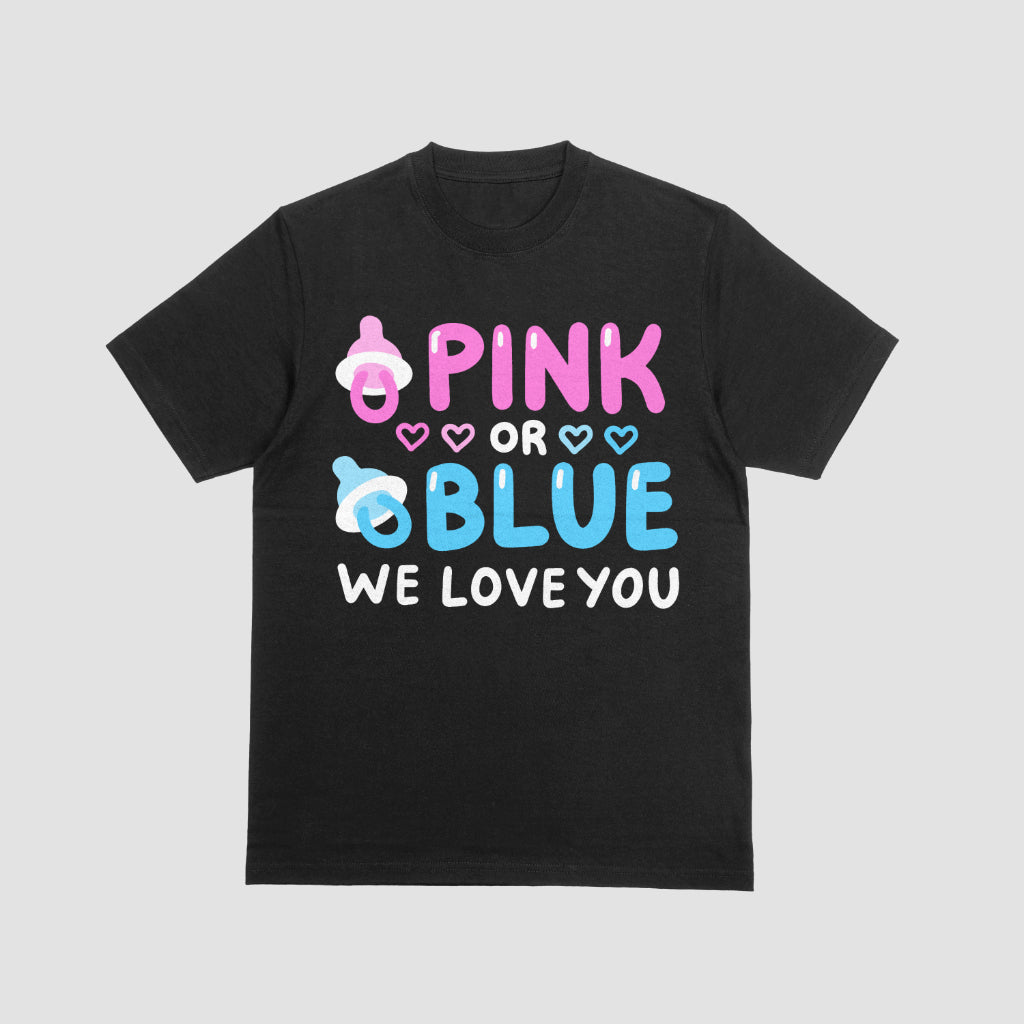 Pink Blue We Love You Tee
